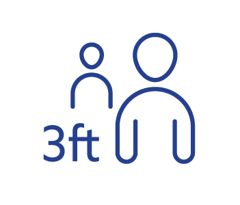 3 feet icon
