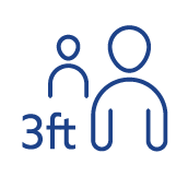3 feet icon