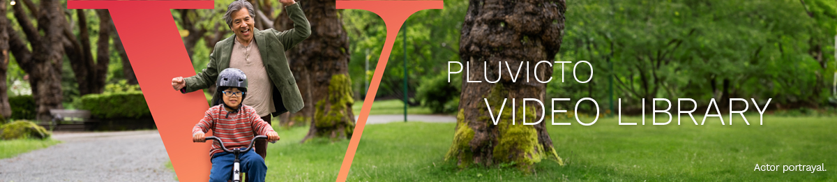 PLUVICTO Library: man spending time with child captured in the “V”