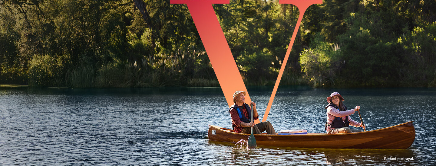 Man and woman in canoe